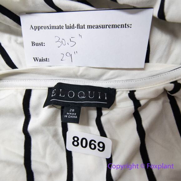 New!‎ ELOQUII Women's Plus Size Wrap Around Dress, 28 - Picture 12 of 13